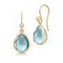 Paloma Earrings Ice Blue Crystal