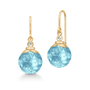 Berry Earrings Ice Blue Crystal