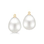 Elegance Ear Pendants Pearl Drops