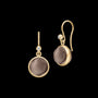 Prime Earrings Smokey Quartz