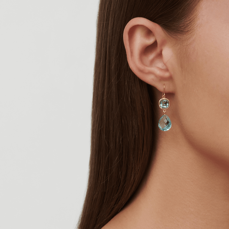 Olivia Earrings Ice Blue