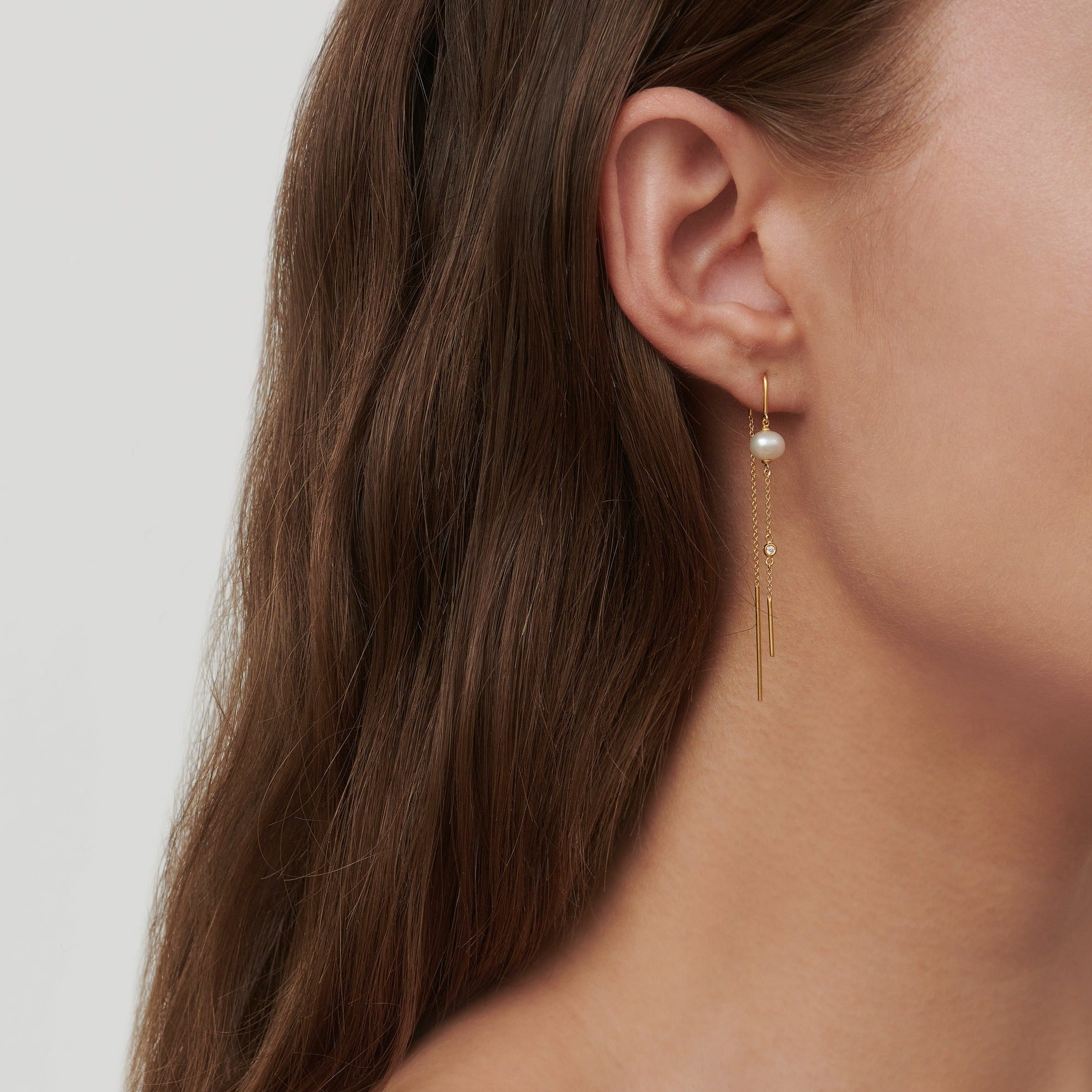 Ariel Earring Freshwater Pearl