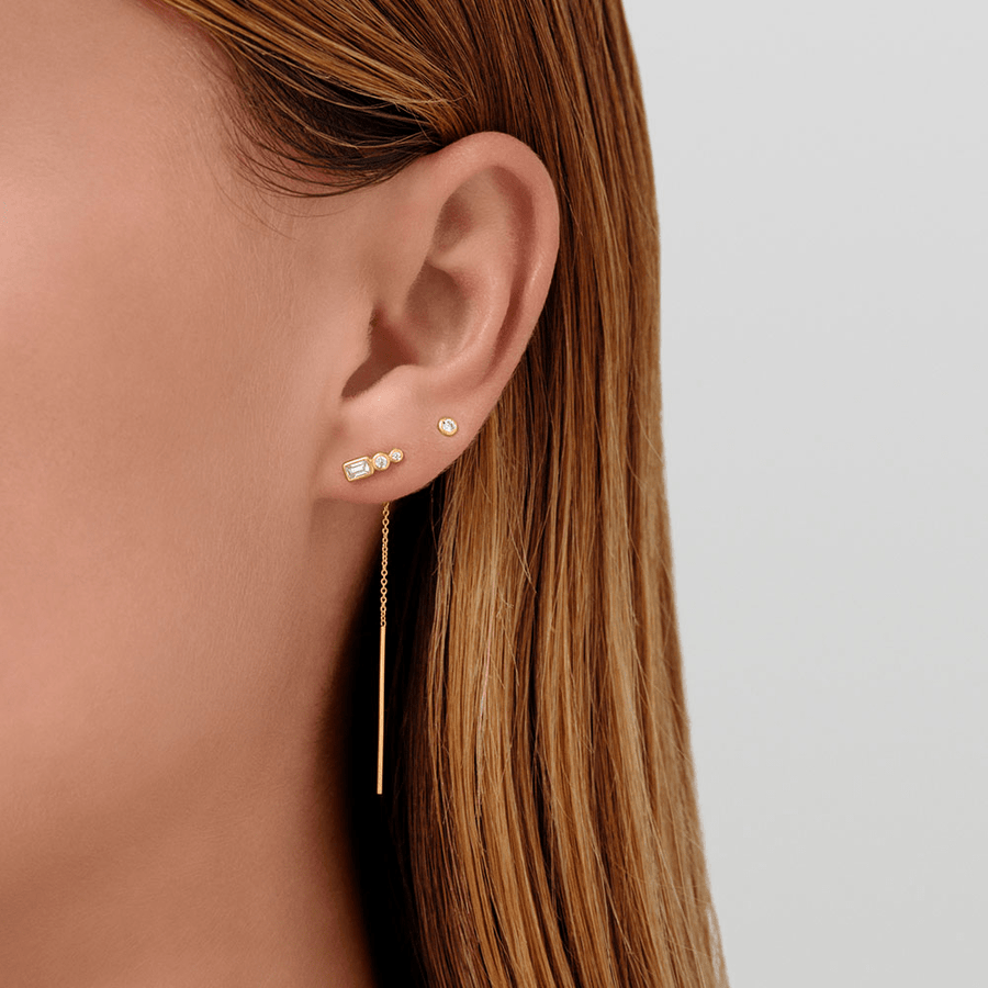 Sophia Small Earstuds Clear