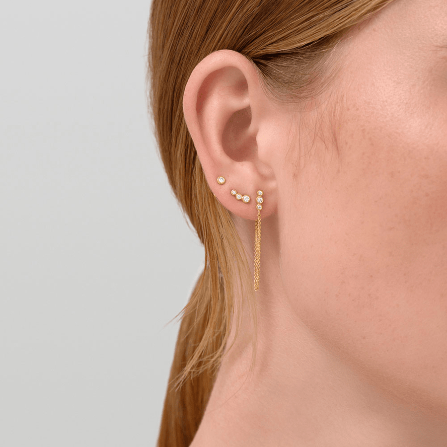 Etcetera Earstuds Clear