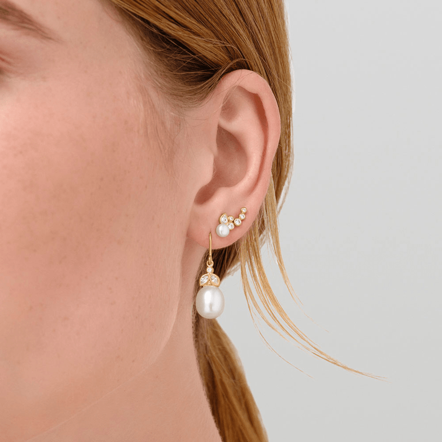 Etcetera Earstuds Clear