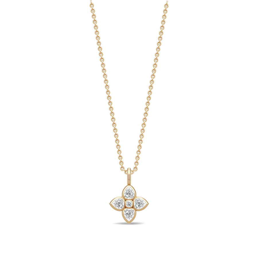 Poem Pendant White Topaz