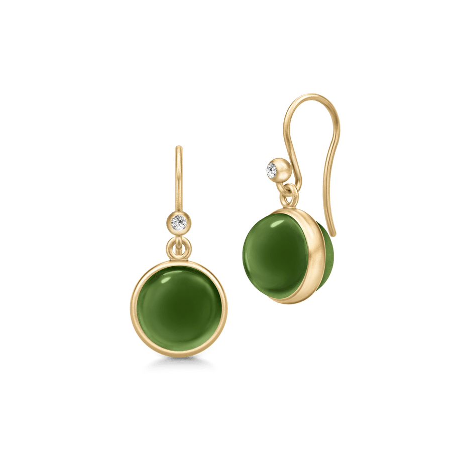 Prime Earrings Moss Green Crystal – Julie Sandlau International
