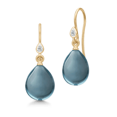 Prima Ballerina Earrings London Blue