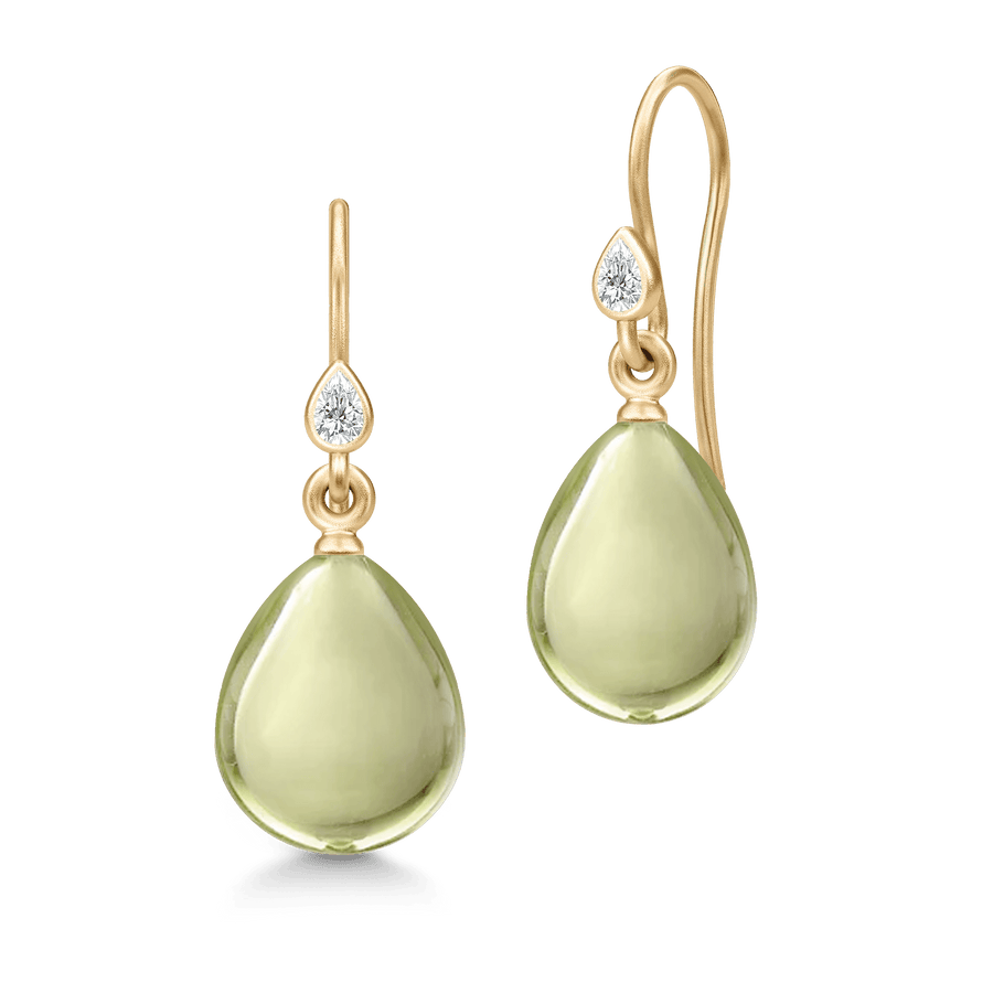 Prima Ballerina Earrings Olive