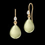 Prima Ballerina Earrings Olive