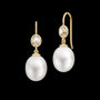 Callas Earrings White Pearl