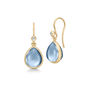 Paloma Earrings Ice Blue Crystal