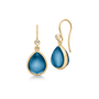 Paloma Earrings Sapphire Blue Crystal