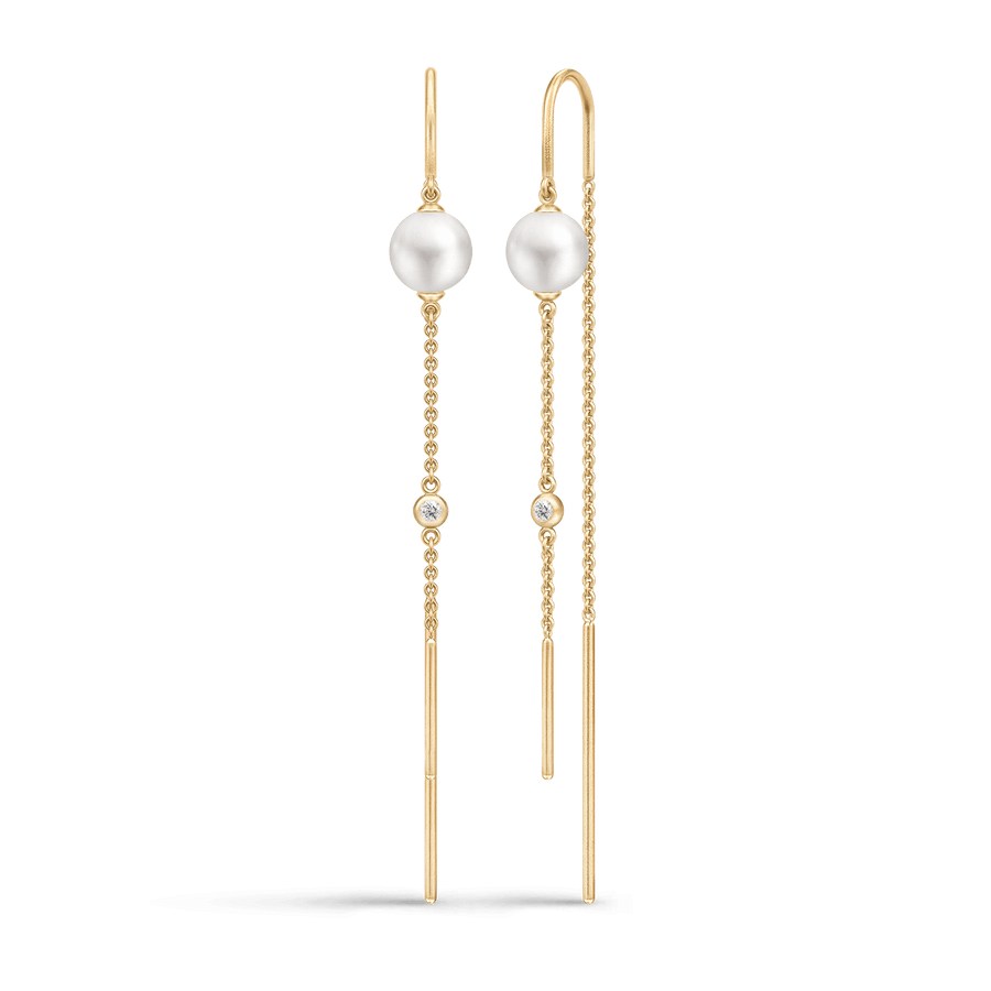 Ariel Earring White Pearl