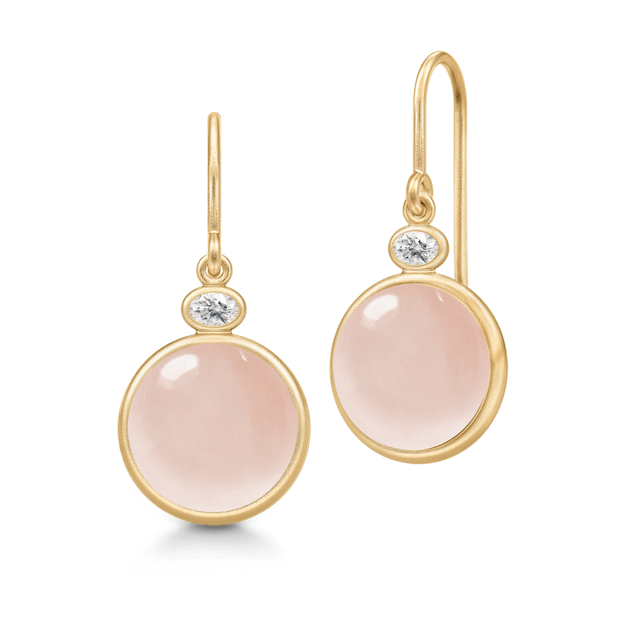 Laguna Earrings Milky Rose