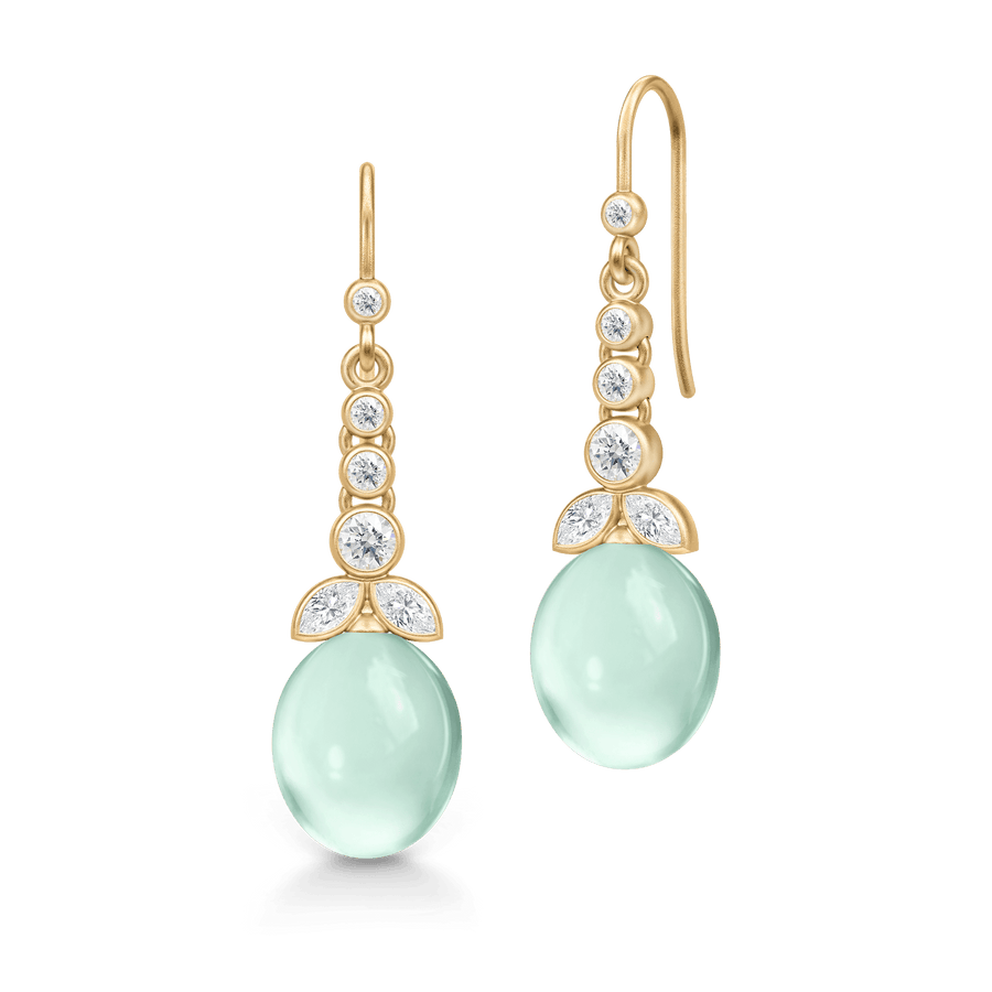 Treasure Chandelier Aqua Green Amethyst