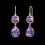 Olivia Earrings Amethyst