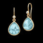 Lea Earrings Aqua Blue