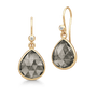 Lea Earrings Smokey Crystal