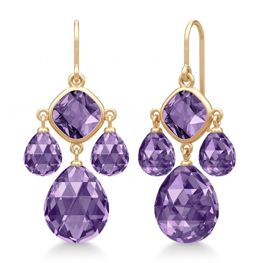 Olivia Chandelier Amethyst