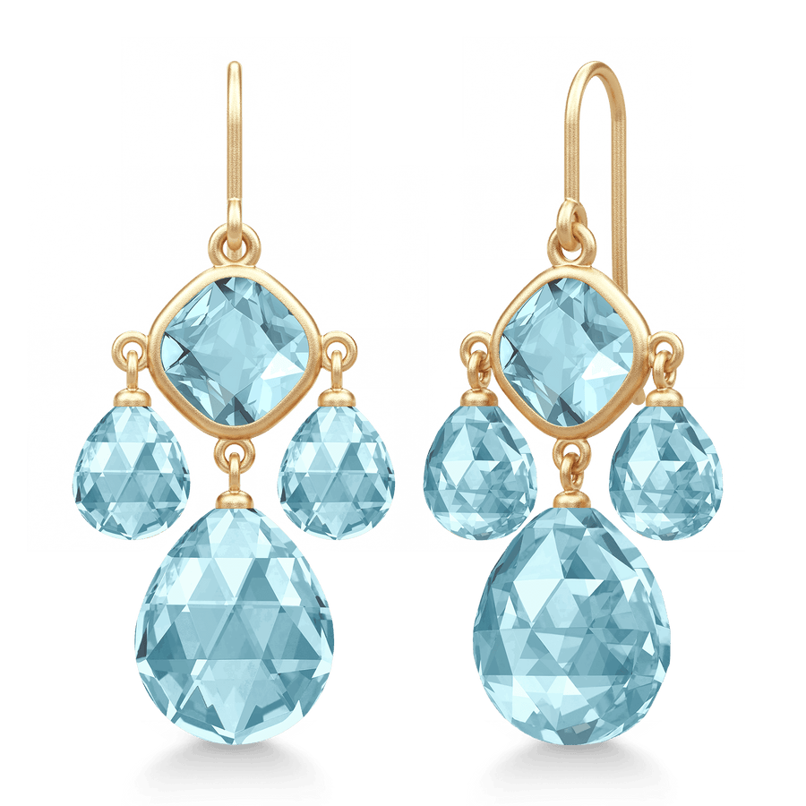 Olivia Chandelier Ice Blue