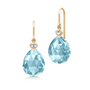 Ofelia Earrings Ice Blue Crystal