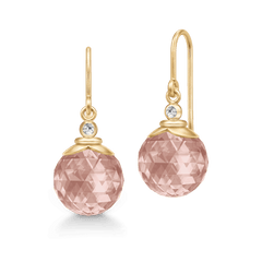 Berry Earring Turmalin Rose