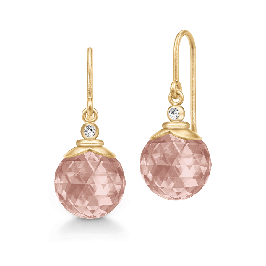 Berry Earring Turmalin Rose