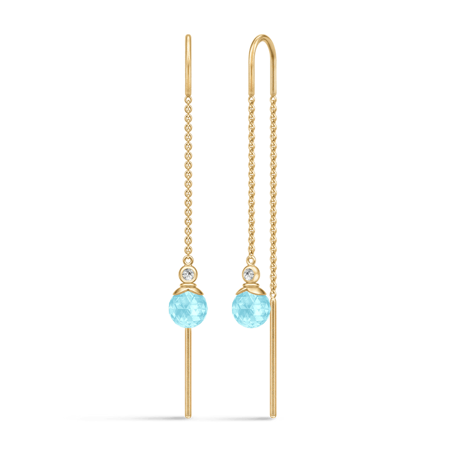 Berry Chain Earring Ice Blue