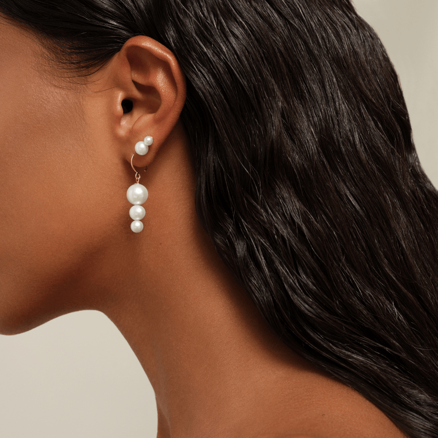 Eden Earring White Pearl