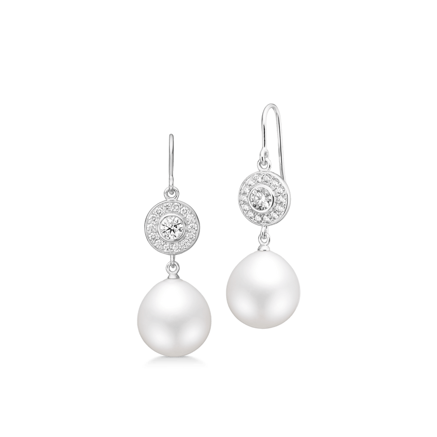 Heritage Earrings with Elegance Ear Pendants Pearl Drops
