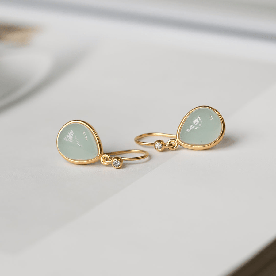 Paloma Earrings Aqua blue