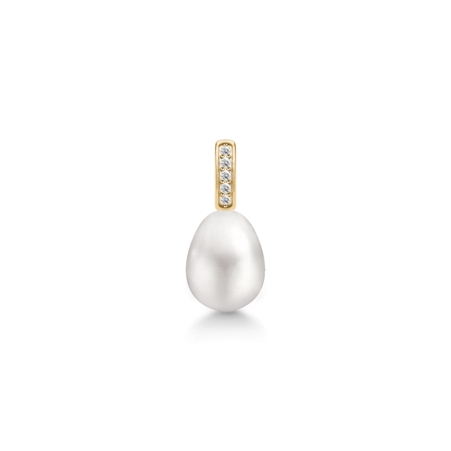 Ocean Pendant White Pearl