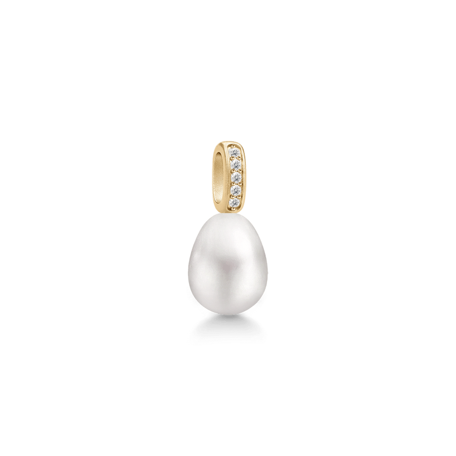 Ocean Pendant White Pearl