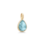 Lea Pendant Aqua Blue Crystal
