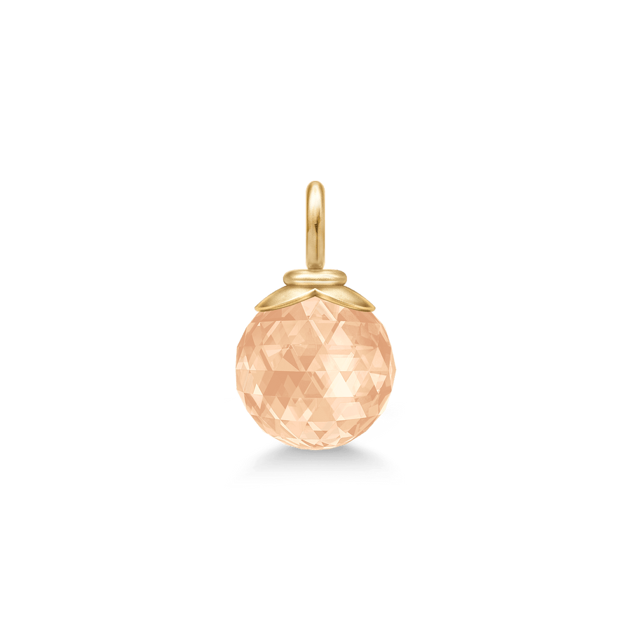 Berry Pendant Peach Morganite