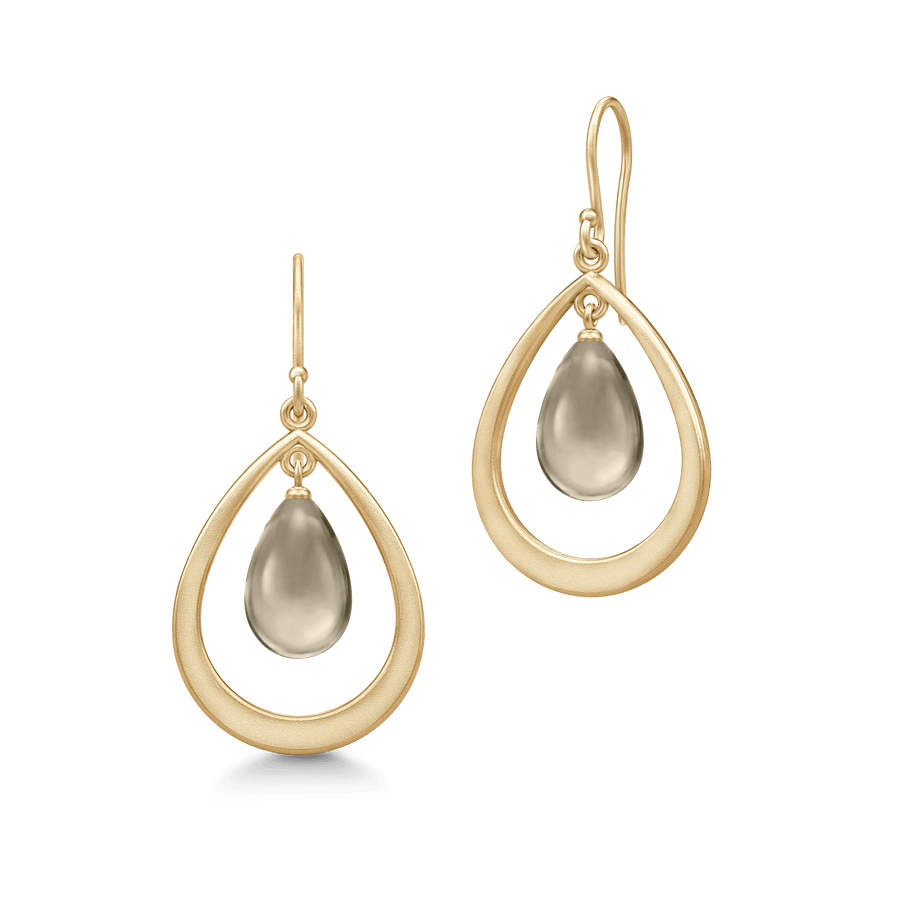 Prime Droplet Earrings Smokey