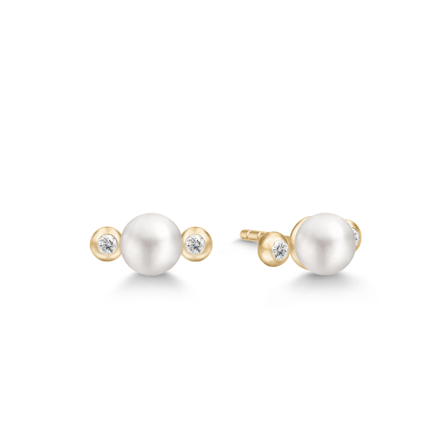 Perla Earstuds White Pearl