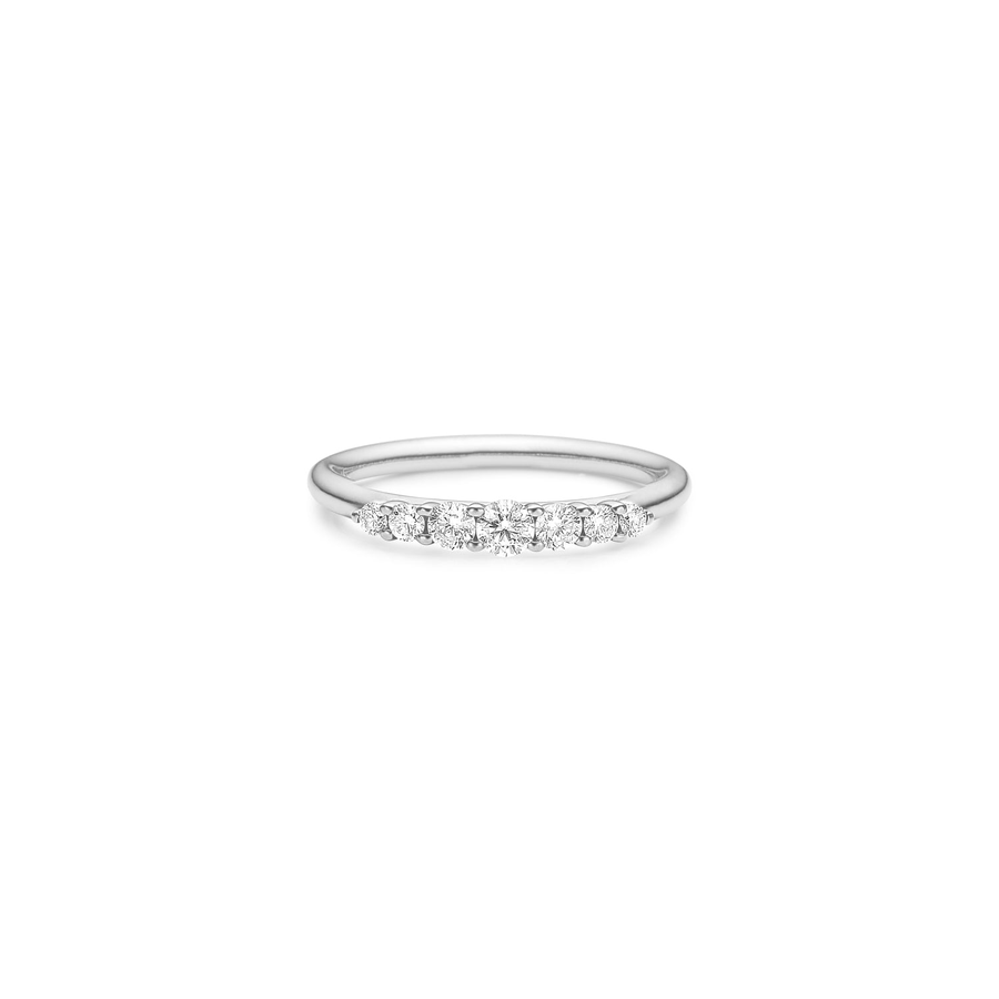 Dainty Harmony Ring Top Wesselton Diamond