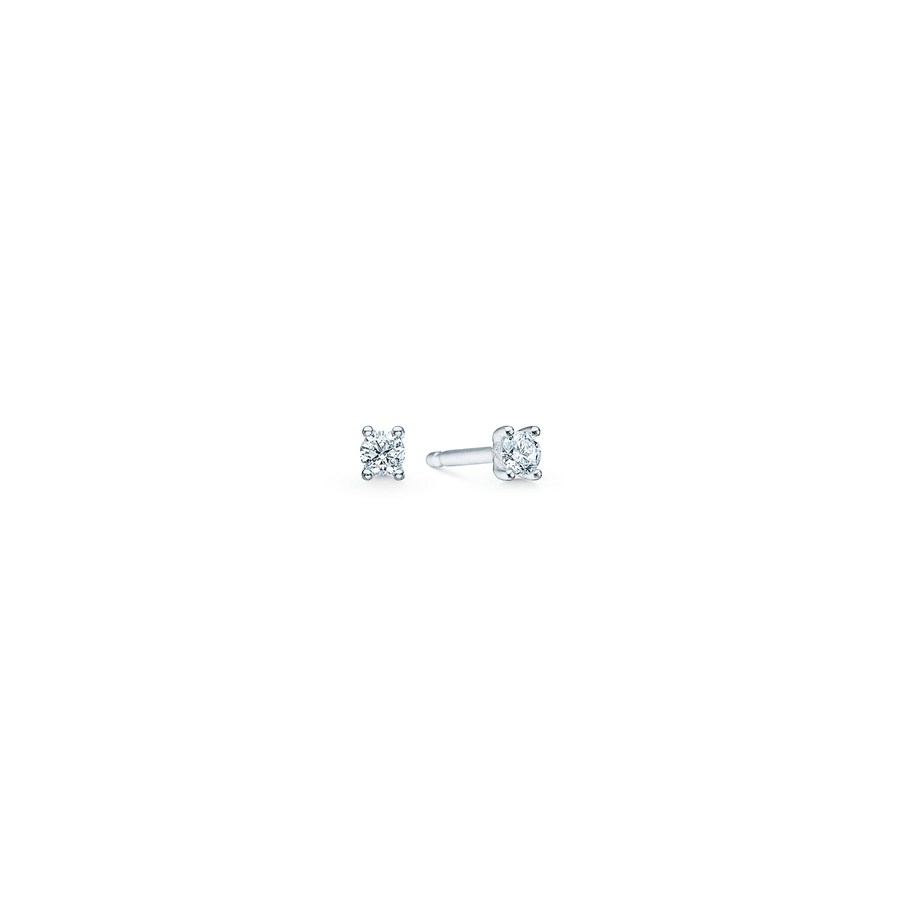 Dainty Earstuds Top Wesselton Diamond