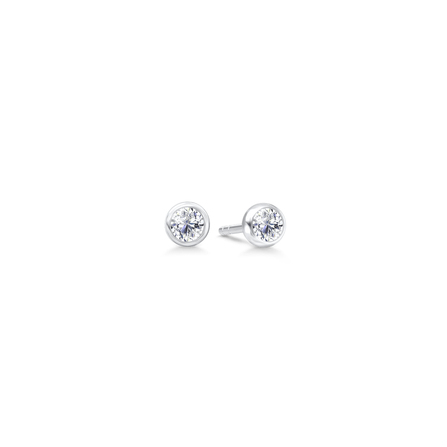 Luster Earstuds Top Wesselton Diamond