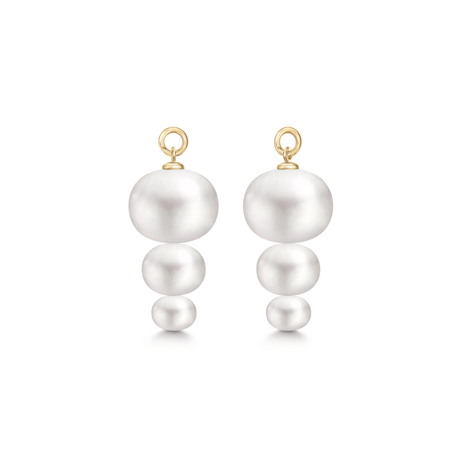 Elin Ear Pendant White Pearl