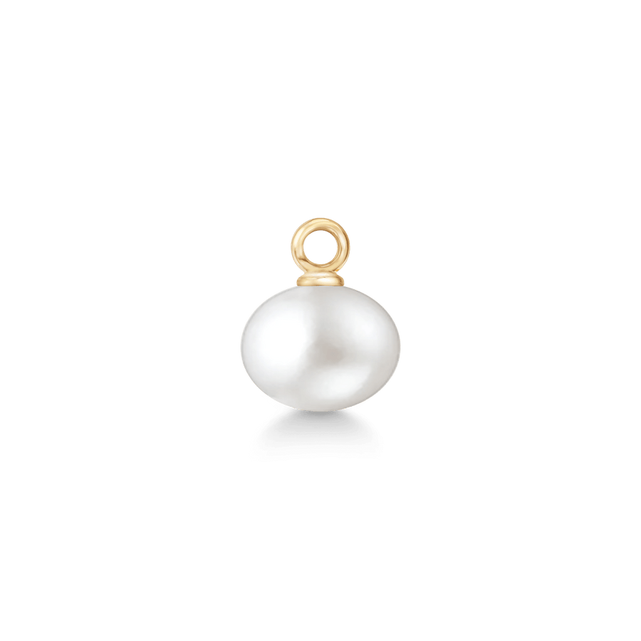 Elaine Ear Pendant White Pearl