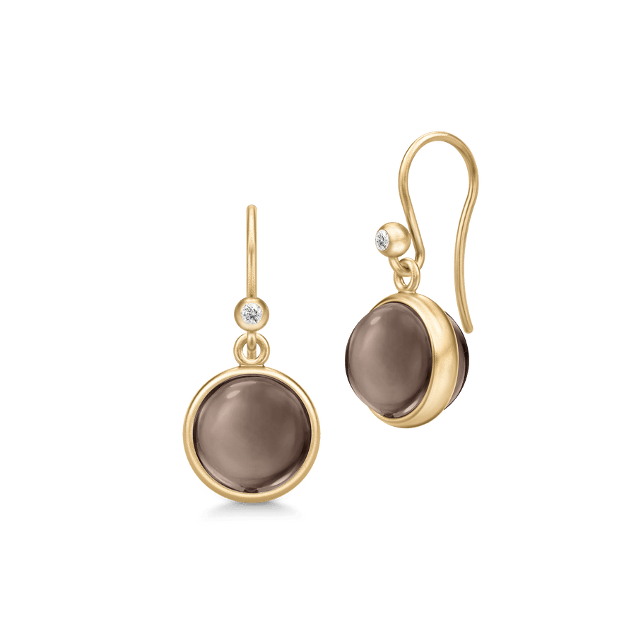 Prime Earrings Smokey Quartz