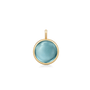 Prime Pendant Aqua Blue Quartz