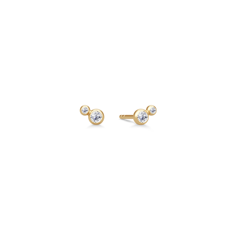 Fina Earstud Top Wesselton Diamond