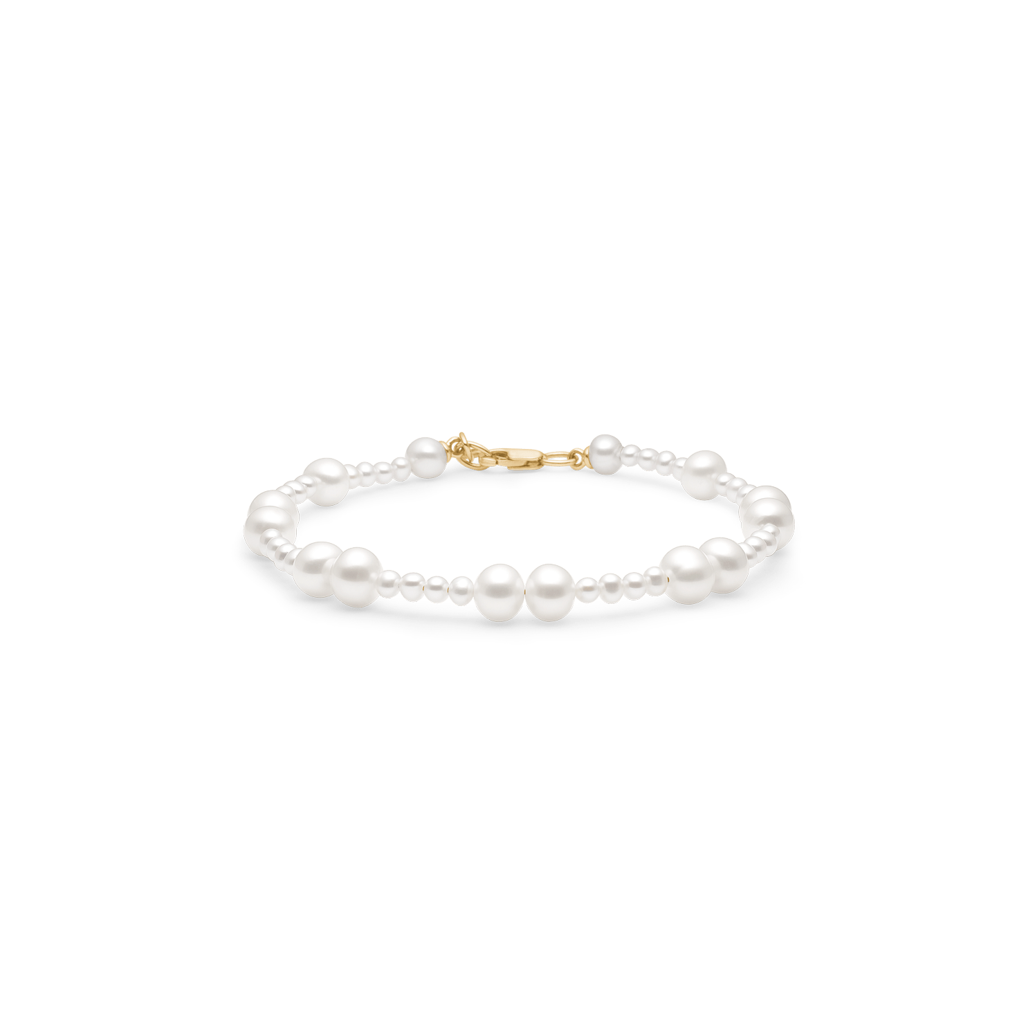 Eden Bracelet White Freshwater Pearls