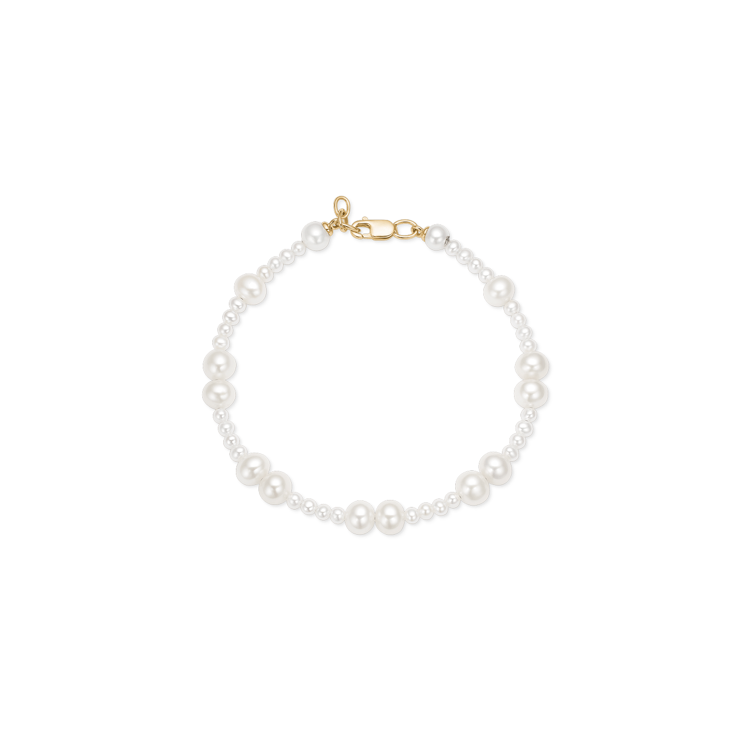 Eden Bracelet White Freshwater Pearls