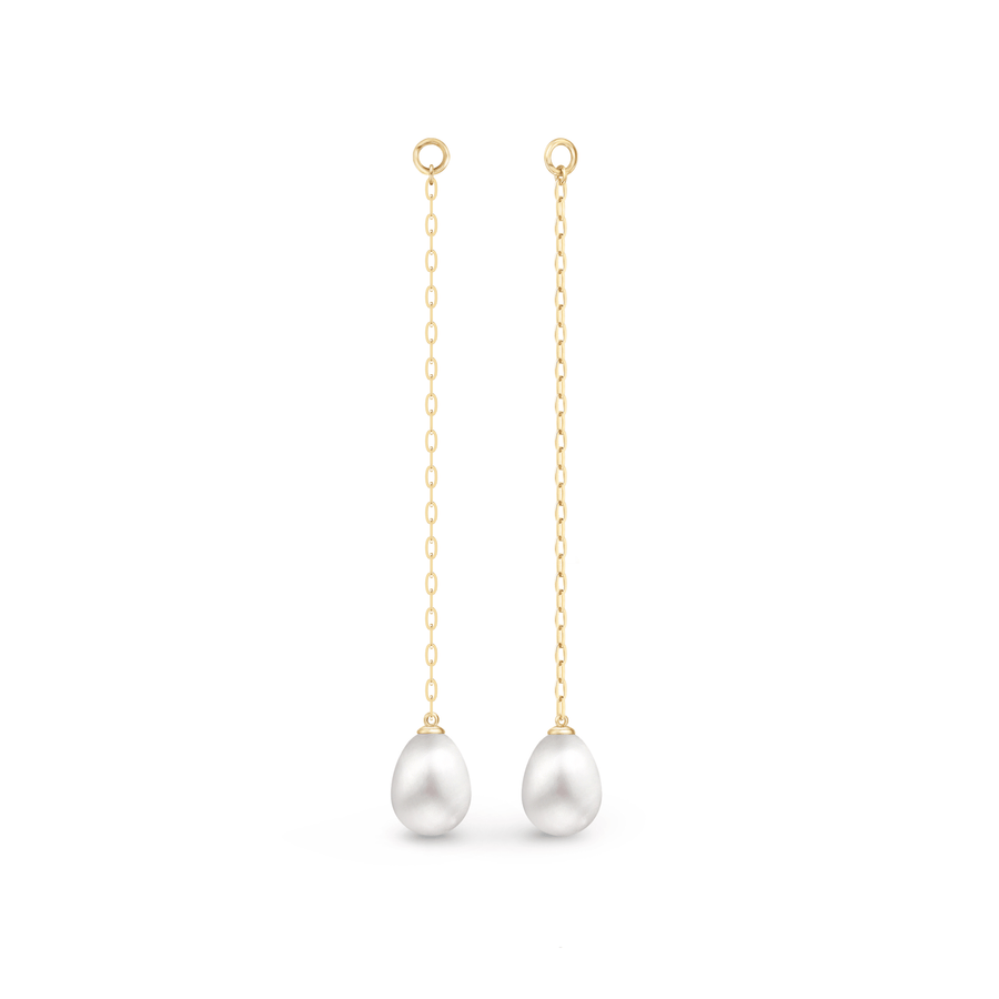 Esther Ear Pendant White Pearl