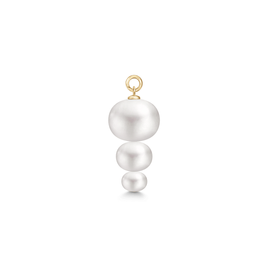 Elin Ear Pendant White Pearl